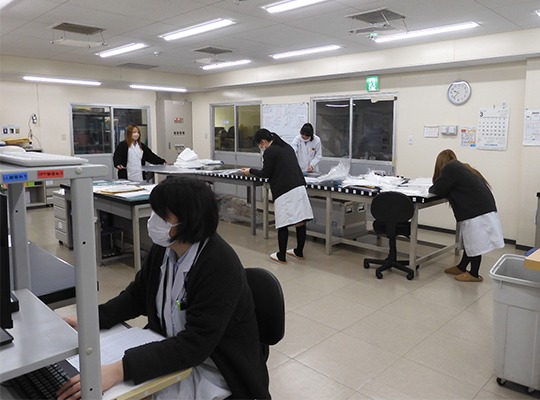 検査成績書の発行