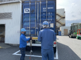 バルク投入作業